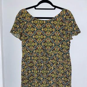 FOREVER 21 Abstract Babydoll Dress